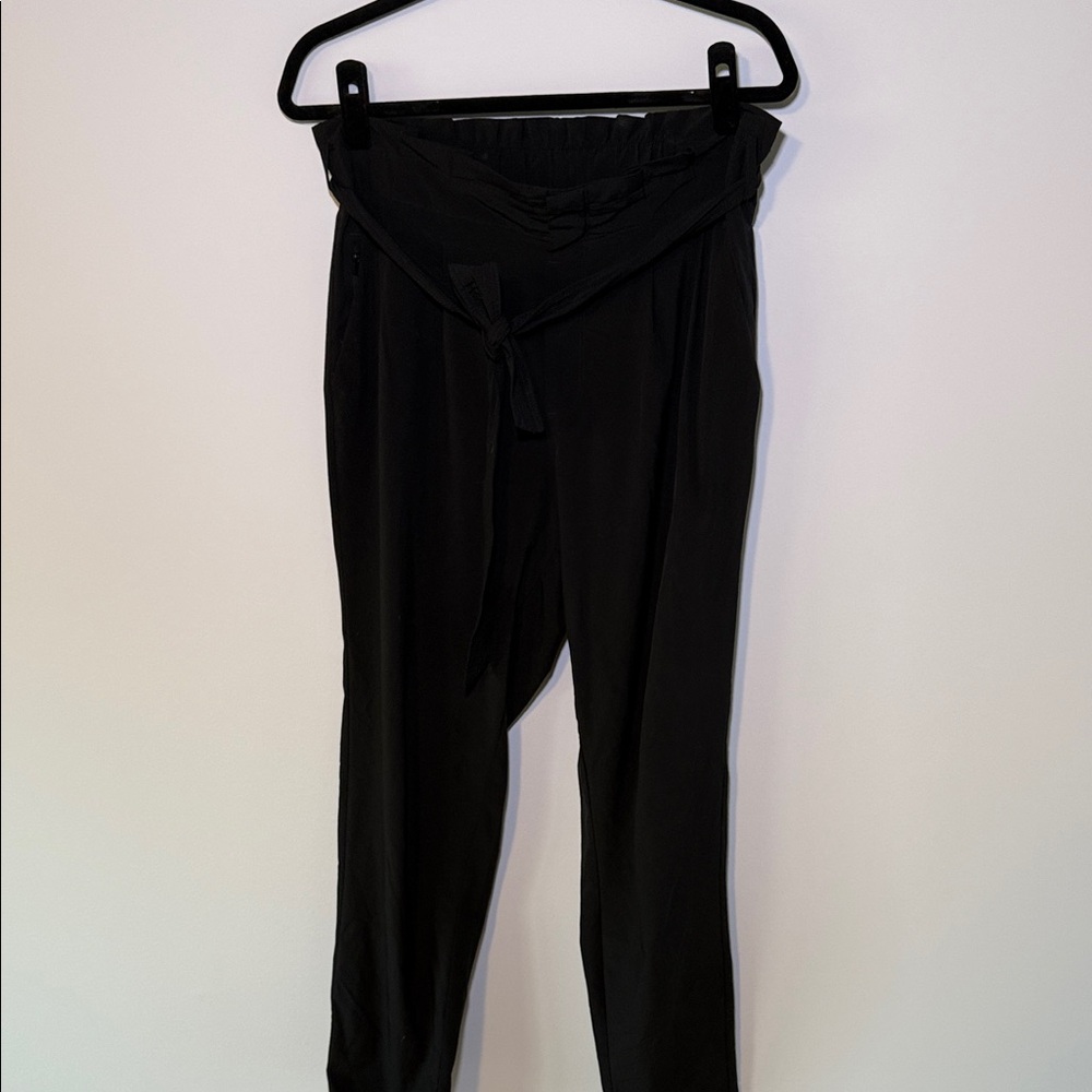 Black Women's Paper Bag Pants